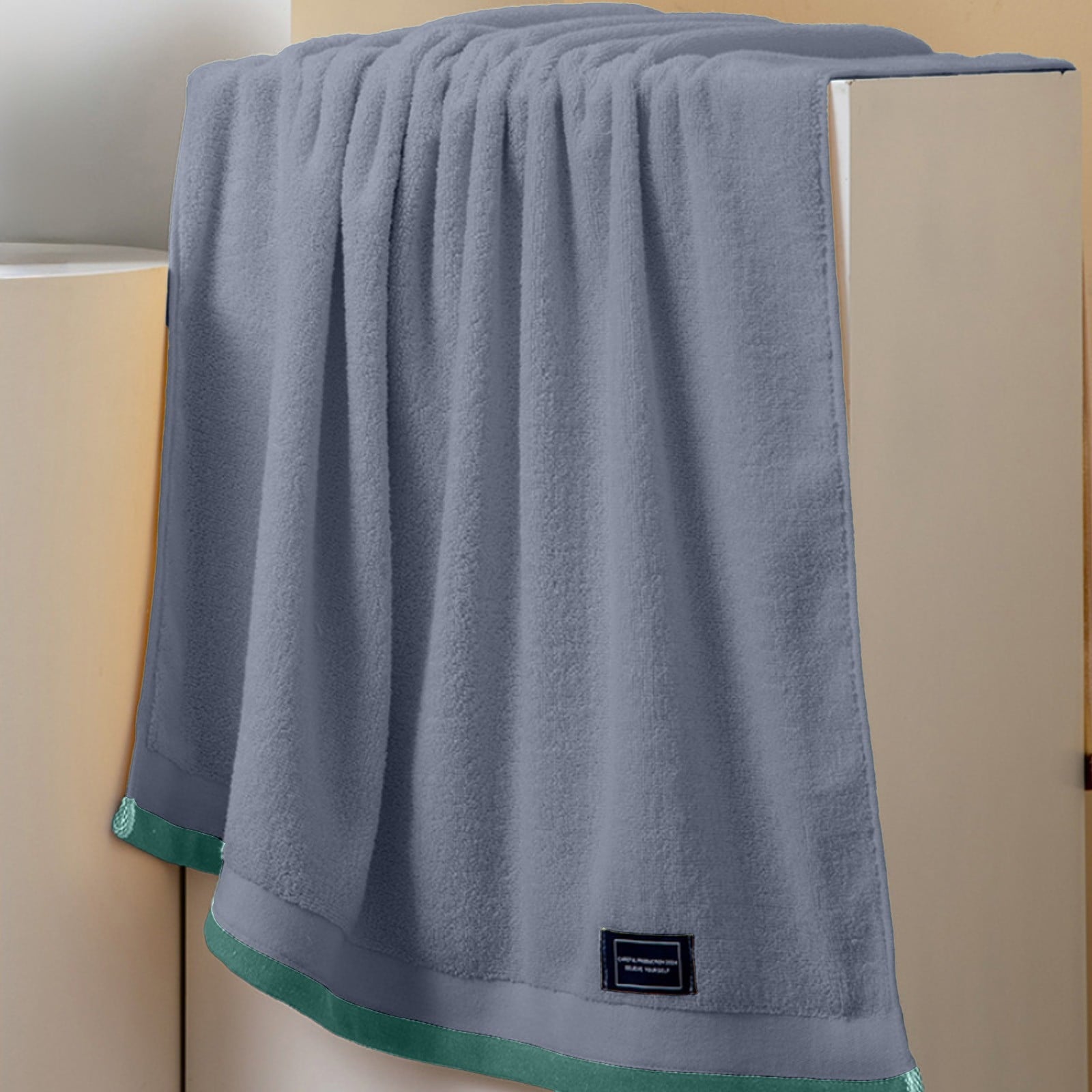 27.6x55 Inch 100% Cotton Bath Sheets, Extra Large, Highly Absorbent, Hotel Collection, Perfect for Adults, 1 Pack