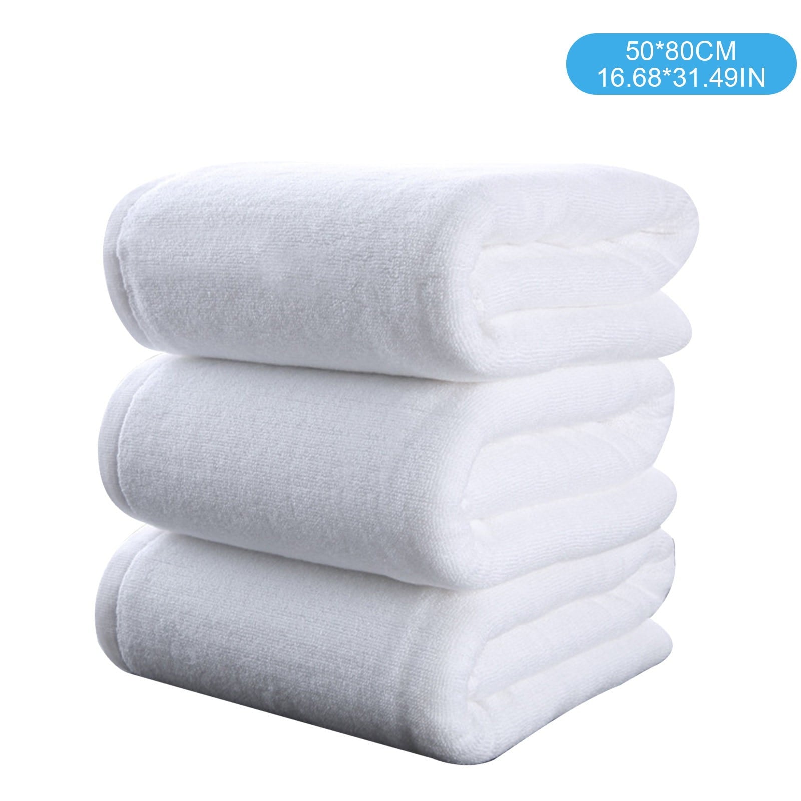 Bath Towel,Washcloths,Hotel Cotton Towel Hotel Cotton White Towel Bed and Breakfast Towel,Bath Sheets
